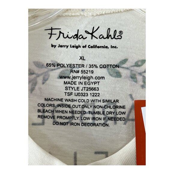 Frida Kahlo Women’s XL Graphic T-Shirt “Árbol de la Esperanza” by Jerry Leigh NW - Picture 2 of 5